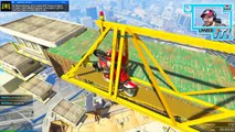 GTA 5 PC | THE RAGE IS REAL!! Extreme Rooftop Stunt Racing VS Typical Gamer (GTA 5 Funny Moments)