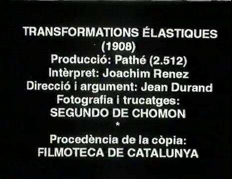 Segundo de Chomon - Transformations Élastiques (1908)