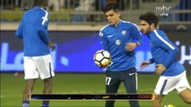 المغربي أشرف بنشرقي رجل مباراة الهلال والنصر في أول مشاركة له مع الهلال