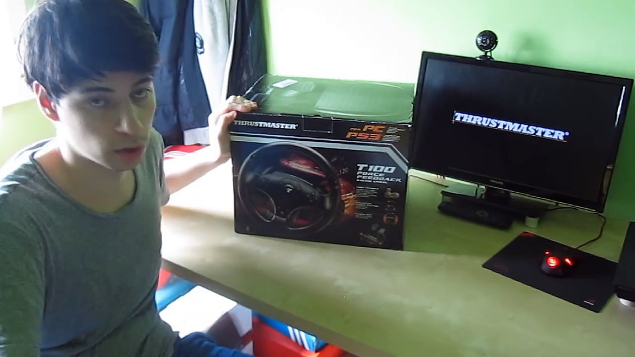[Unboxing] Volante Thrustmaster T100