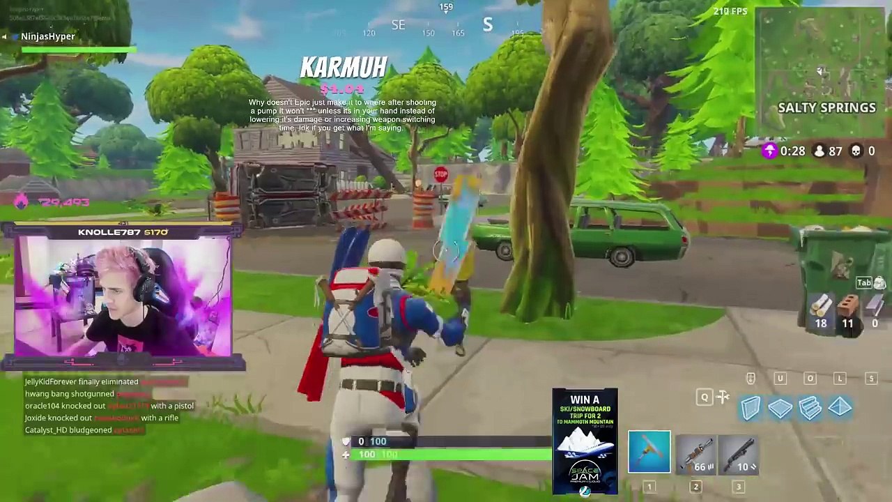 Fortnite Shooting Test Server - Fortnite Battle Royale Gameplay - Ninja