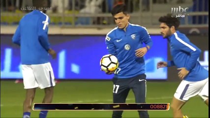 المغربي أشرف بنشرقي رجل مباراة الهلال والنصر في أول مشاركة له مع الهلال
