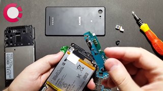 Sony Xperia E3 - Trocando Tela, Placa ou Câmera ( Desmontagem ) - Blackmobile.com.br