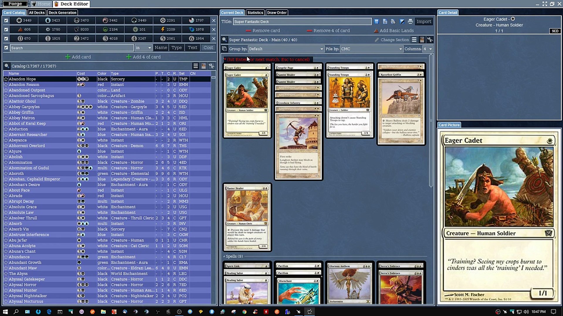 mtg forge how to make a commander deck MTG Commander EDH Deck Maha, Its Feathers Night 100 Magic Cards Custom Deck  Bloomburrow Black main image 0
