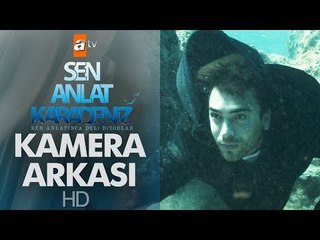 Su altı sahneleri çekilirken neler yaşandı?