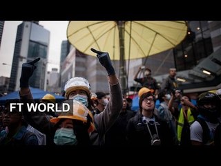 Tải video: Hong Kong protests turn violent again