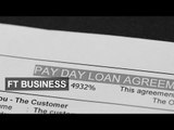 Crackdown on payday lending
