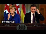 Three issues dominating Merkel’s UK visit | FT World