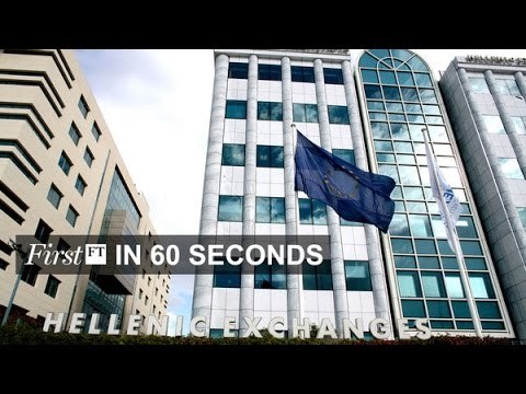 Greek stocks plunge, Puerto Rico defaults | FirstFT
