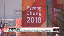 2018 PyeongChang Winter Olympics to kick off with grand opening ceremony