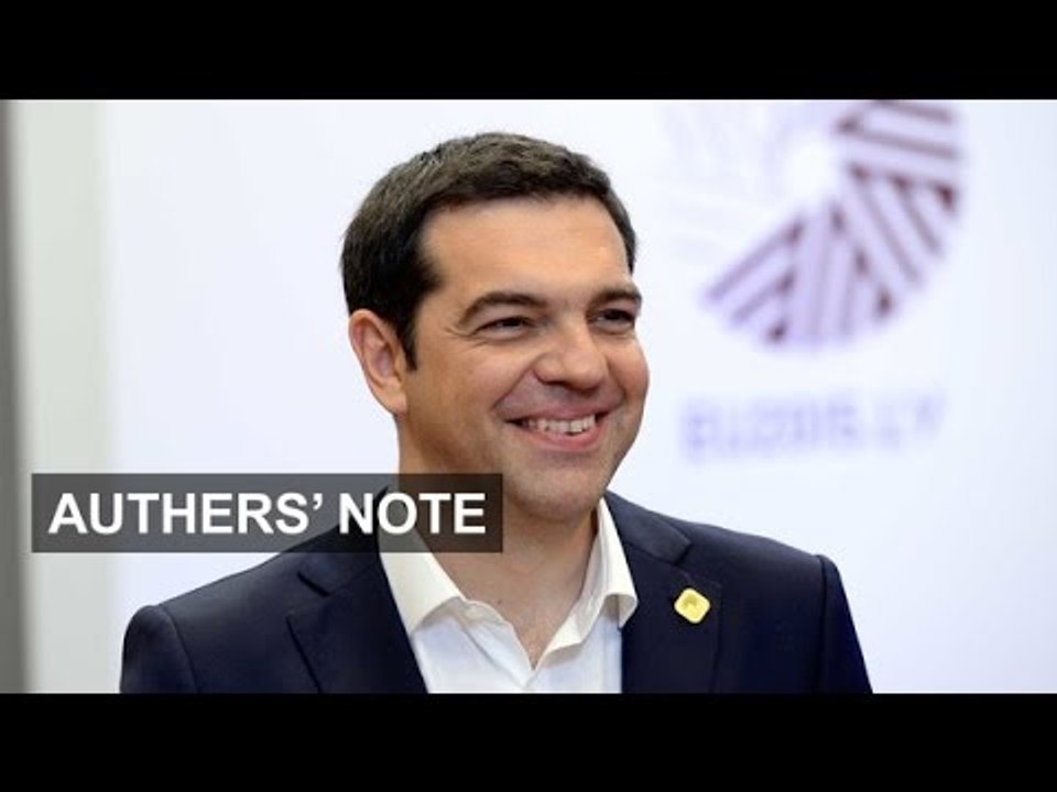 Significant Concessions From Greece | Authers' Note
