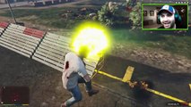 GTA 5 SLOW MOTION GAMEPLAY | Epic Base Destruction | Slow-Mo Superpowers | GTA V Funny Moments