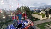 GTA 5 AMERICA! July 4th Update | GTA Online Independence Day Special DLC | GTA V Funny Montage