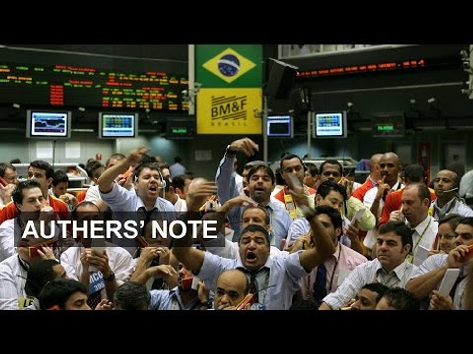 Brazil's downgrade | Authers' Note