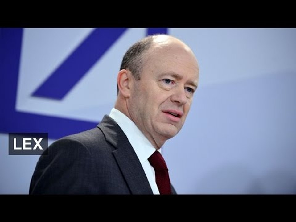 Deutsche’s Cryan forges his own path | Lex