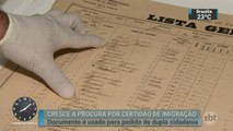 Pedidos de certidão de imigração em SP bateram recorde em 2017