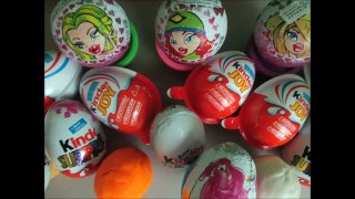 Opening Three Kinder Surprise and Two Kinder Joy Eggs Video for Kids Fun