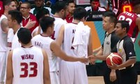 Laga Pembuka Bola Basket di Test Event Asian Games 2018