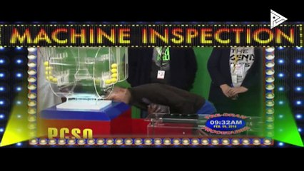 PCSO 11 AM Lotto Draw, February 9, 2018