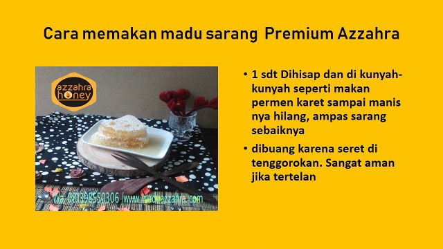Garansi Uang Kembali, WA +62 813-9855-0306, Madu dalam sarang