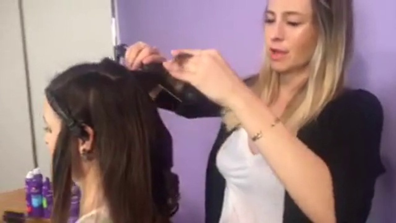 Hollywood Glam Waves Tutorial