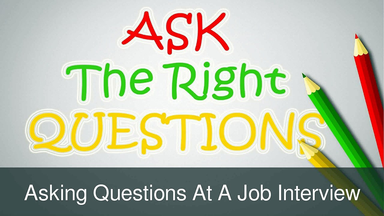 William Almonte - Tips To Ask Right Questions At Job Interview