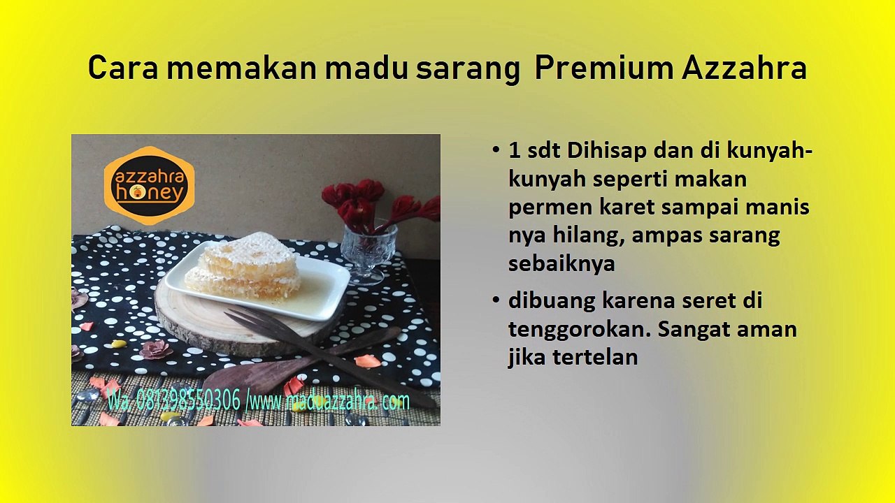 Garansi Uang Kembali, WA +62 813-9855-0306, Madu sarang
