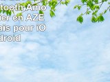 iPad 2017 iPad Air Clavier Bluetooth Amovible Clavier en AZERTY français pour iOS Android