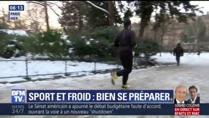 Sport et froid: bien se préparer pour courir sous la neige