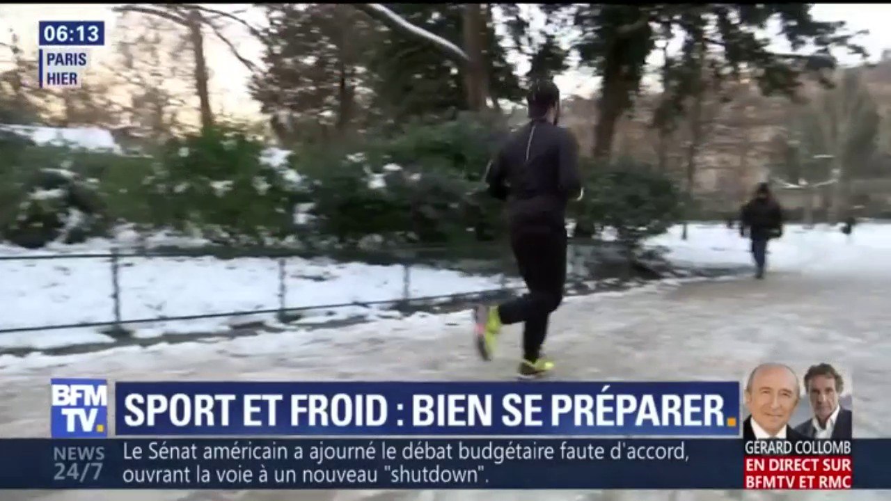 Sport et froid: bien se préparer pour courir sous la neige