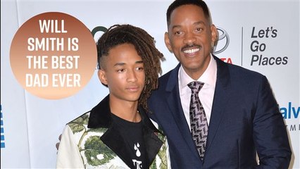 Jaden Smith isn't bothered by his dad's trolling