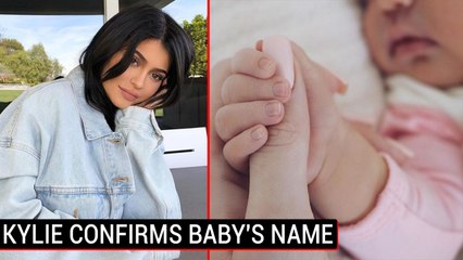 Kylie Jenner Reveals Baby Name And First Picture | Stormi Webster | Travis Scott