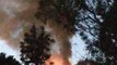 Bel Air Mansion Catches Fire, Firefighter Injured Battling Blaze