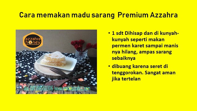 Garansi Uang Kembali, WA +62 813-9855-0306, sarang madu
