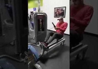 Guy Makes Best Attempt to Use Gym Equipment, Fails Epicly