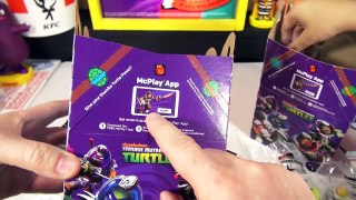 McDonalds 2016 TMNT (Complete Set) Teenage Mutant Ninja Turtles Happy Meal Toys