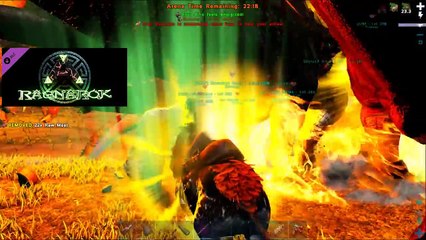 ARK Ragnarok Alpha boss fight [Official PvP]