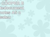 Étui pour Dragon Touch A1X Plus COOPER BIZMATE Portedocuments pro blocnotes A5