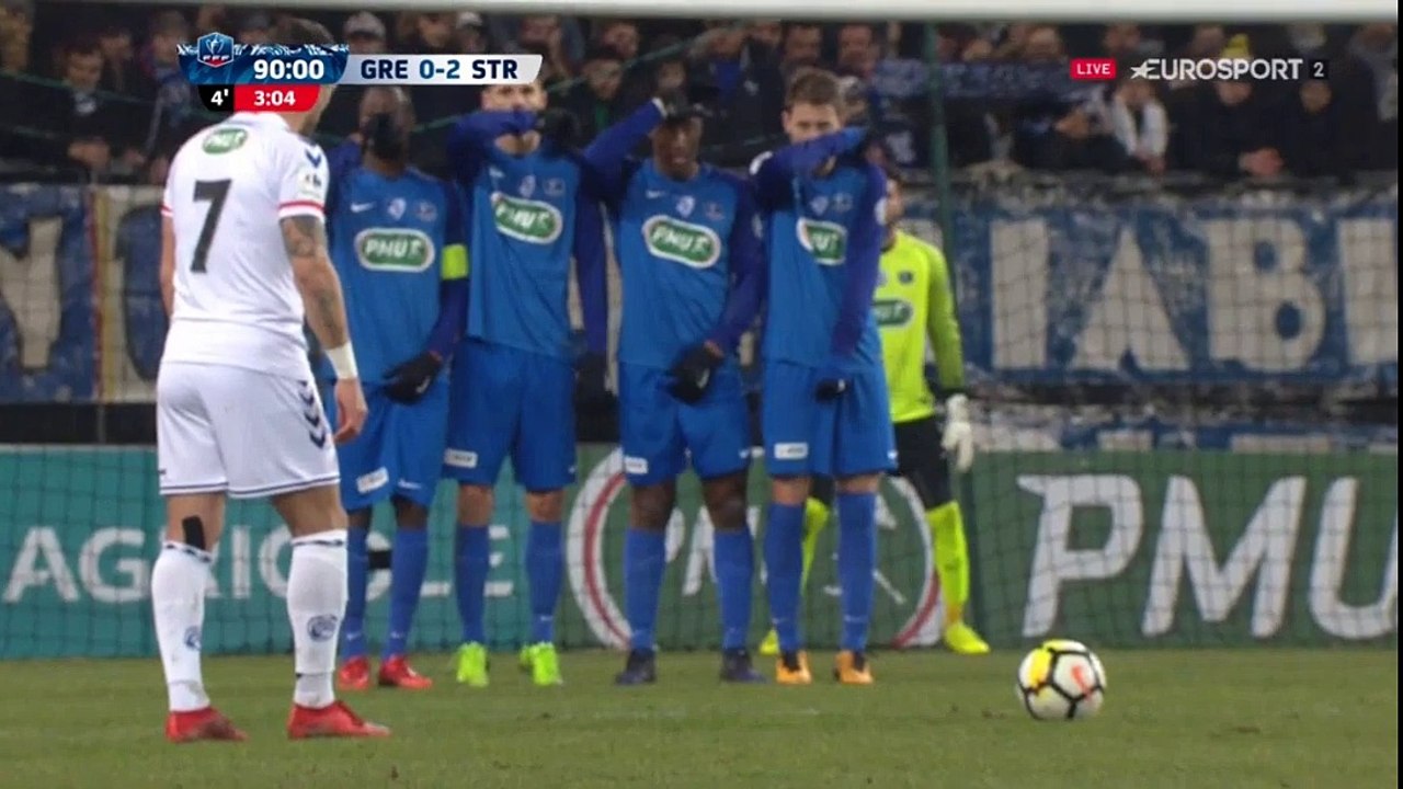 Grenoble 0-3 Strasbourg - Anthony Goncalves