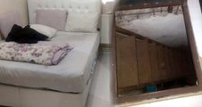 Kayseri'de Baskın! Evin Yatak Odasına Gizli Geçit Yapıp Kaçak Sigara Saklamışlar