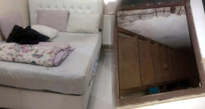 Kayseri'de Baskın! Evin Yatak Odasına Gizli Geçit Yapıp Kaçak Sigara Saklamışlar