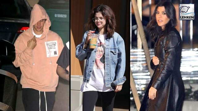 Justin Bieber & Selena Gomez's Run-In With Kourtney Kardashian At Church?