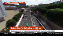 Dolmabahçe-Levazım Tüneli'nde çalışmalar başladı