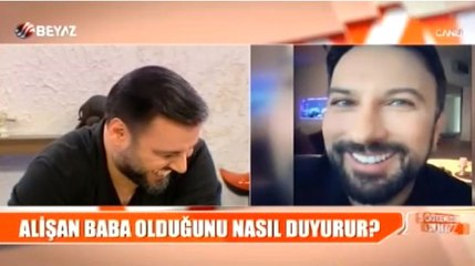 Alişan, Çocuk Müjdesi Veren Tarkan'ı Taklit Etti