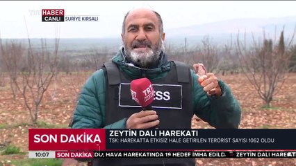 Zeytin Dalı Harekatı'nda 1062 terörist etkisiz hale getirildi