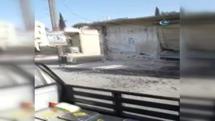 Raco'da Çarşı Pkk/ypg'li Teröristler Tarafından Tahrip Edildi