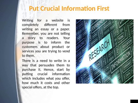 Samuel Nathan Kahn - Five Tips for Writing Engaging Web Content