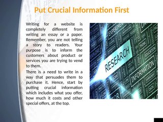 Samuel Nathan Kahn -  Five Tips for Writing Engaging Web Content