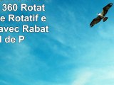 Coque iPad Pro 105 2017  Fintie 360 Rotation Housse Rotatif étui Coque avec RabatStand