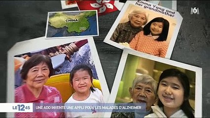 Une adolescente de 14ans créé une application pour les malades d'Alzheimer - Regardez